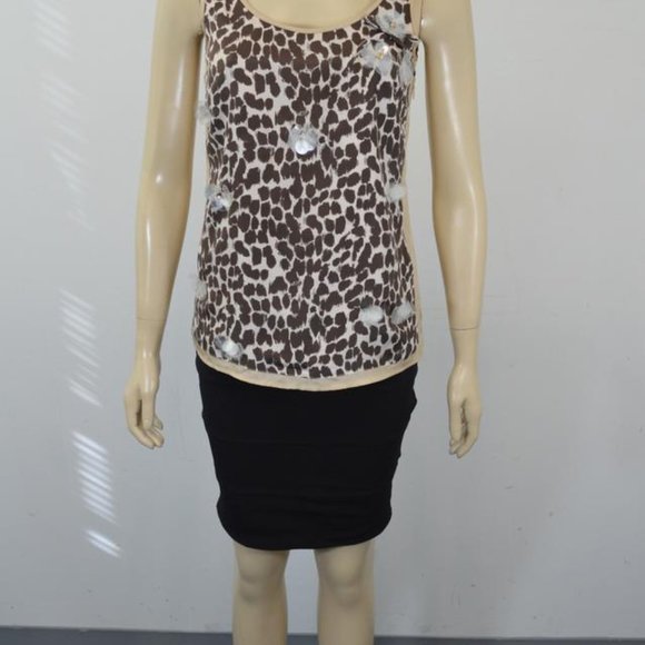 J. Crew Chic Animal Print Silk Blouse, 0, NEW - Picture 3 of 11